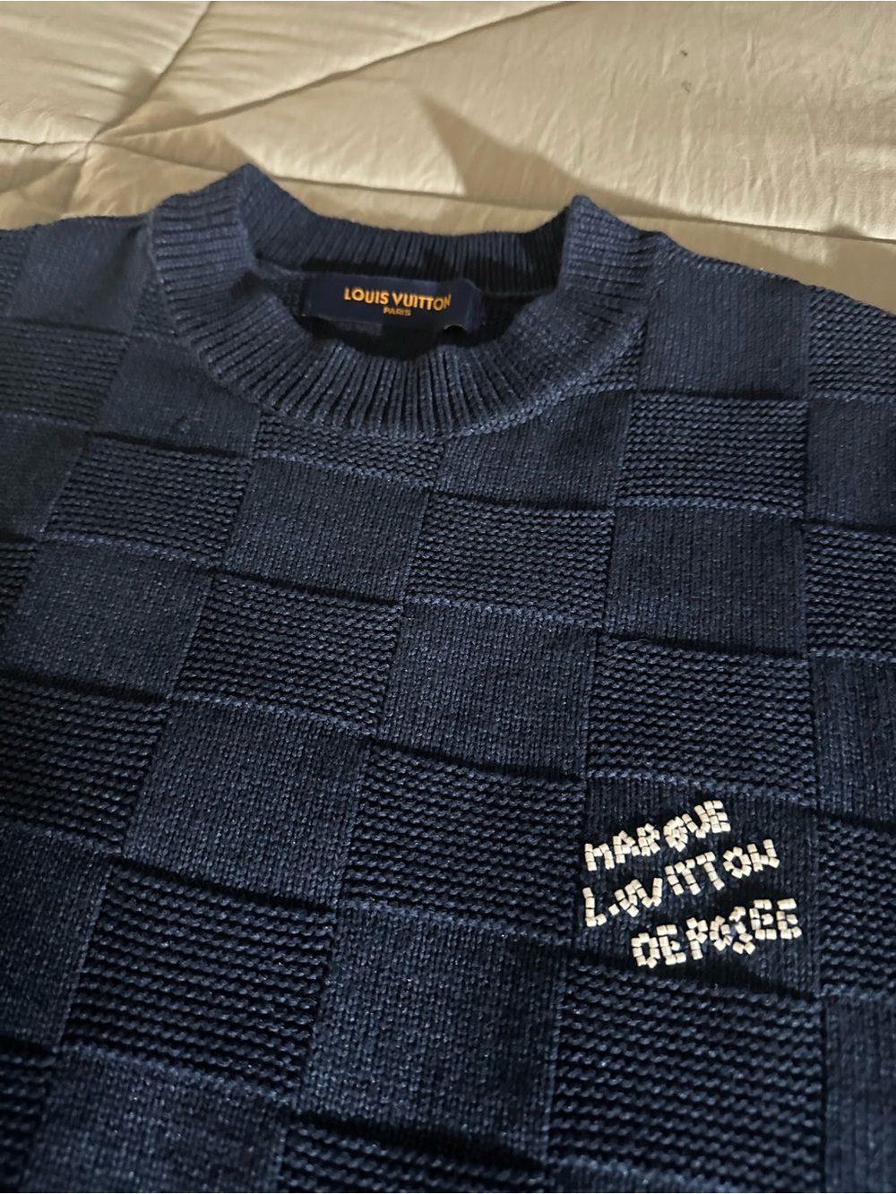 Louis Vuitton Damier Sweater - Picture 3 of 10